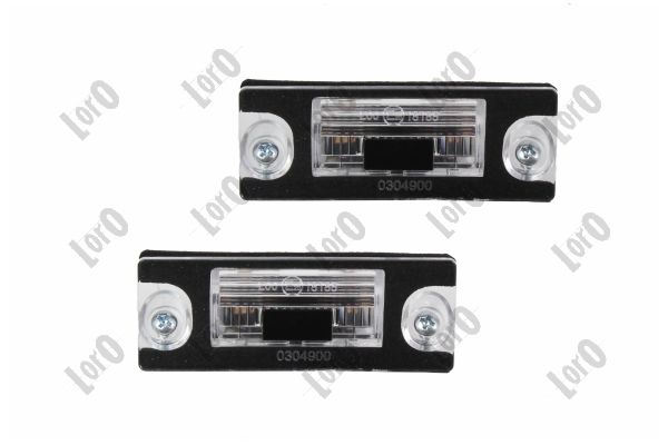 ABAKUS Nummerpladelys 00304905led LED på begge sider for AUDI