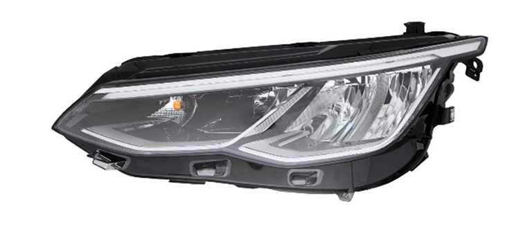 ABAKUS Forlygte 44111bulmleam2 PWY24W venstre for VW