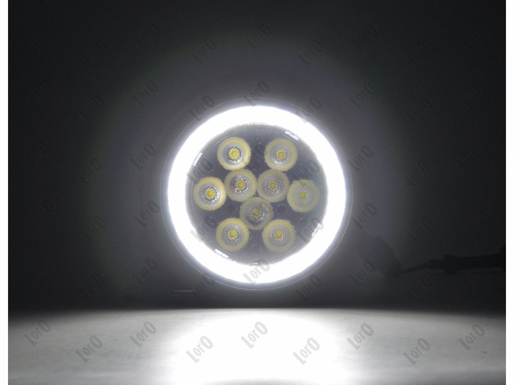 ABAKUS Fjernlygte l32220001led LED midten