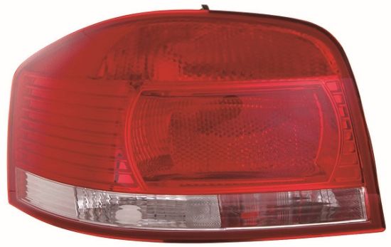 ABAKUS Baglygte 4411955lldue P21W venstre for AUDI
