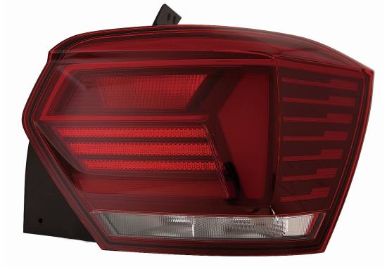 ABAKUS Baglygte 44119bcrldue H21W højre for VW