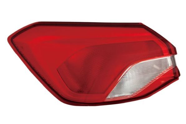 ABAKUS Baglygte 43119aylue P21W venstre for FORD