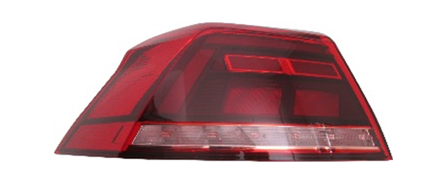 ABAKUS Baglygte 44119btlue LED venstre for VW