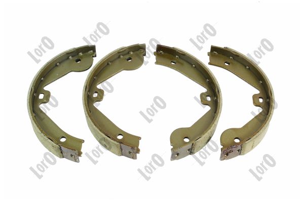 ABAKUS Bremsebakkesæt, parkeringsbremse 23105046 for MERCEDES-BENZ PORSCHE VAG LAND ROVER