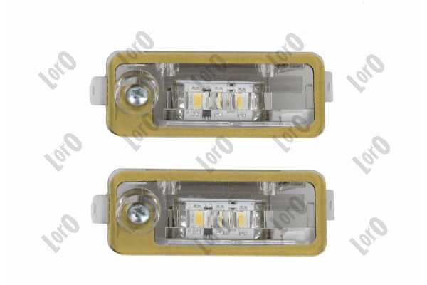 ABAKUS Nummerpladelys 00313900led LED på begge sider for AUDI