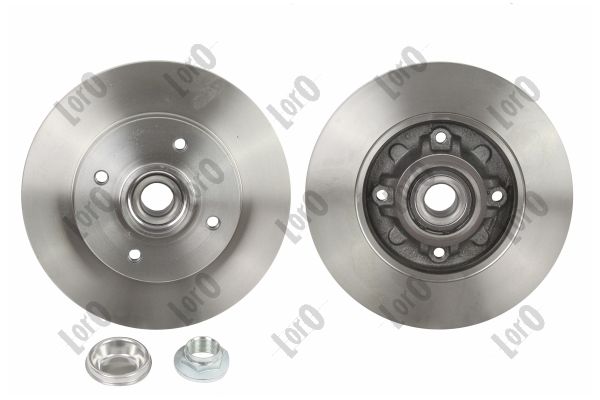 ABAKUS Bremseskive 23104046 249mm 9mm for PEUGEOT