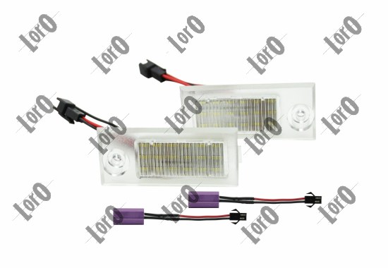 ABAKUS Nummerpladelys l032100007led LED på begge sider for AUDI
