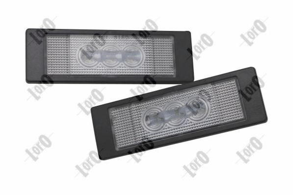 ABAKUS Nummerpladelys l042100007led LED på begge sider for BMW