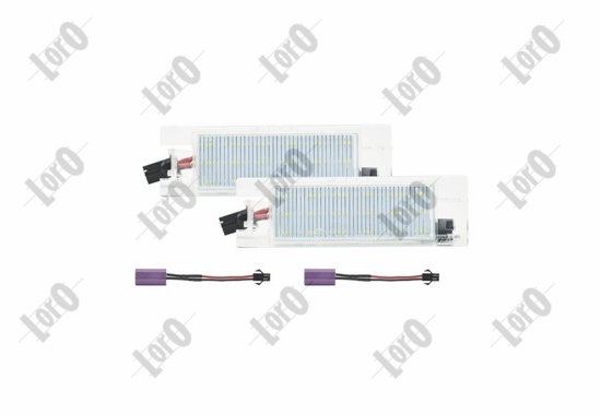 ABAKUS Nummerpladelys l372100003led LED på begge sider for OPEL
