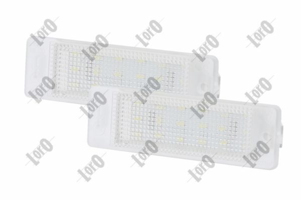 ABAKUS Nummerpladelys l372100006led LED på begge sider for OPEL