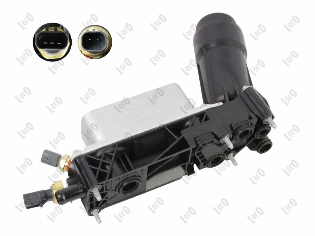ABAKUS Oliekøler, motorolie 10001042 for JEEP CHRYSLER DODGE RAM