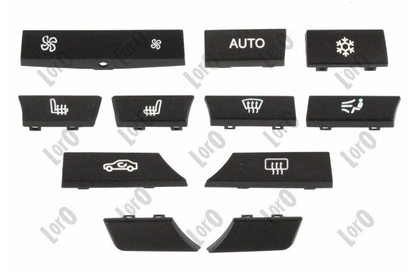 ABAKUS Betjeningspanel, varme/ventilation 13599020 Midtertunnel for BMW