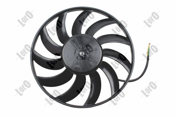ABAKUS Ventilator, motorkøling 0030140001 højre for AUDI VW