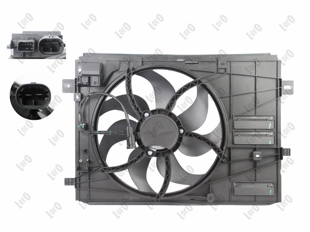 ABAKUS Ventilator, motorkøling 0380140008 for OPEL CITROËN/PEUGEOT