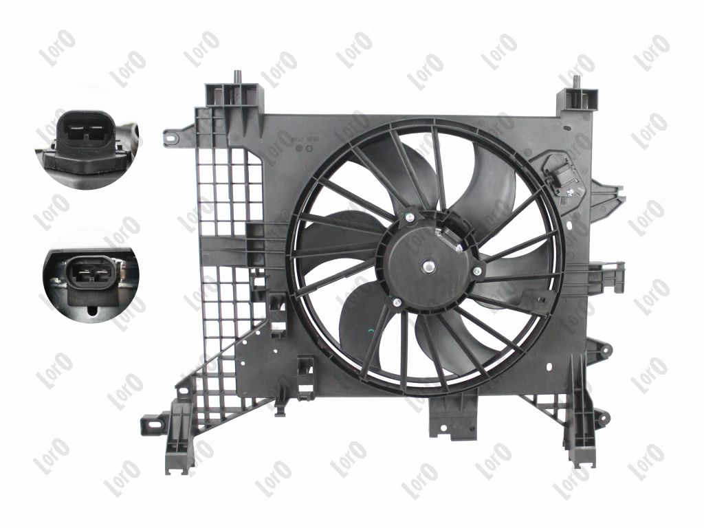 ABAKUS Ventilator, motorkøling 0420140013 for DACIA