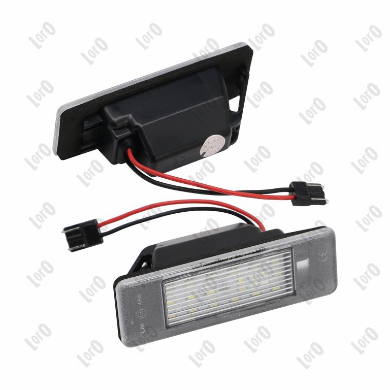 ABAKUS Nummerpladelys l352100006led LED på begge sider for NISSAN