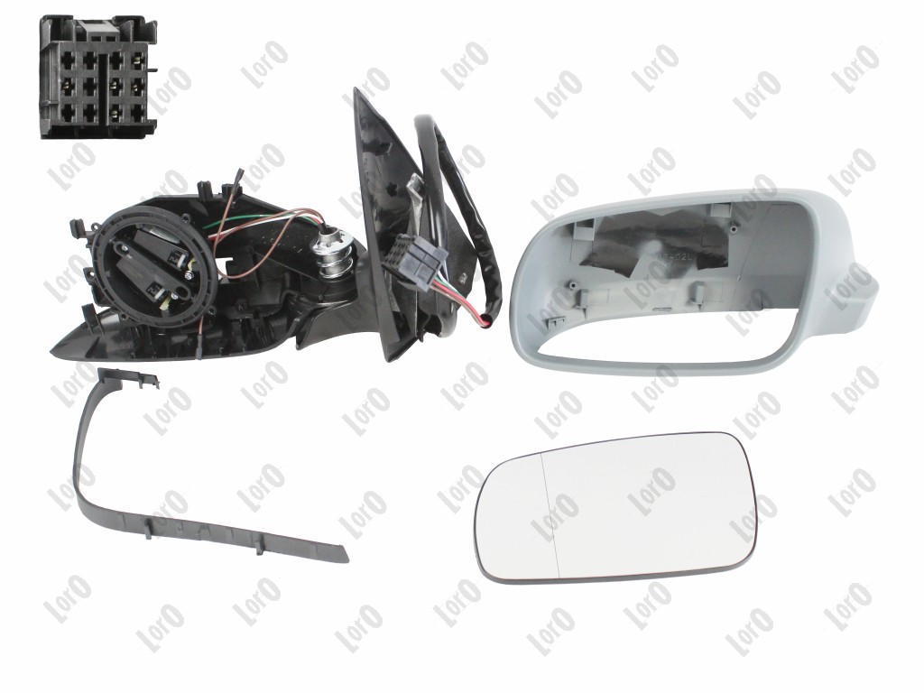 ABAKUS Sidespejl 3502m01 venstre for SKODA