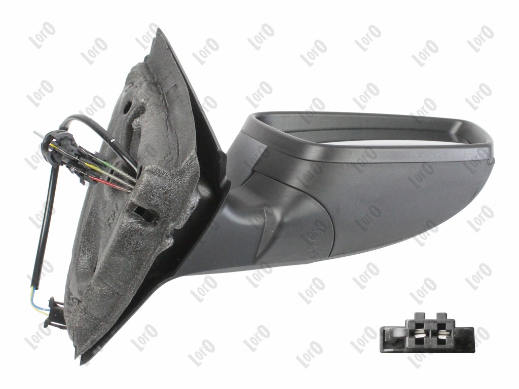 ABAKUS Sidespejl 3514m04 højre for SKODA