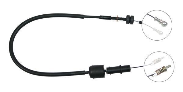 A.B.S. Gaskabel k33610 for OPEL VAUXHALL