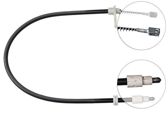 A.B.S. Håndbremsekabel k16537 for MERCEDES-BENZ