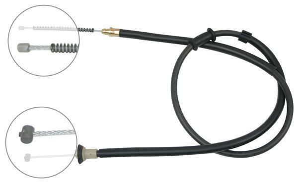 A.B.S. Håndbremsekabel k18217 for FIAT