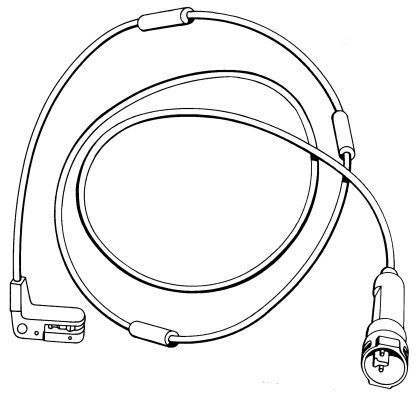 A.B.S. Slidindikator, bremsebelægning 39523 for OPEL VAUXHALL