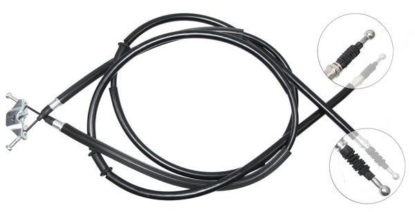 A.B.S. Håndbremsekabel k12805 for OPEL VAUXHALL