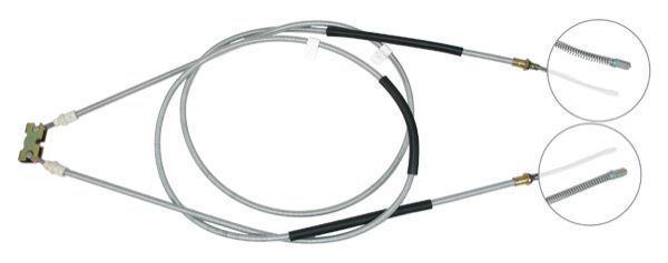 A.B.S. Håndbremsekabel k11975 for FORD