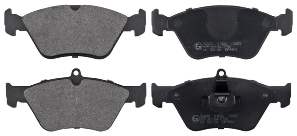 A.B.S. Bremseklodser 36805 for OPEL SAAB VAUXHALL