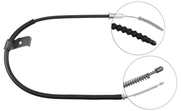 A.B.S. Håndbremsekabel k11727 for NISSAN