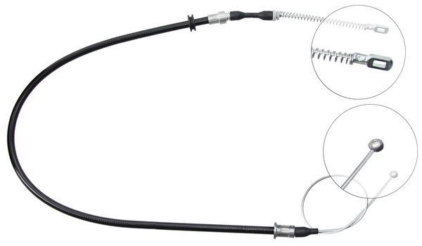 A.B.S. Håndbremsekabel k15457 for OPEL CHEVROLET