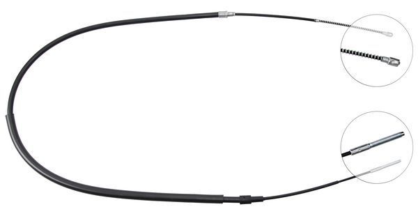 A.B.S. Håndbremsekabel k11466 for VAG