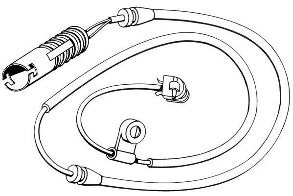 A.B.S. Slidindikator, bremsebelægning 39584 for BMW