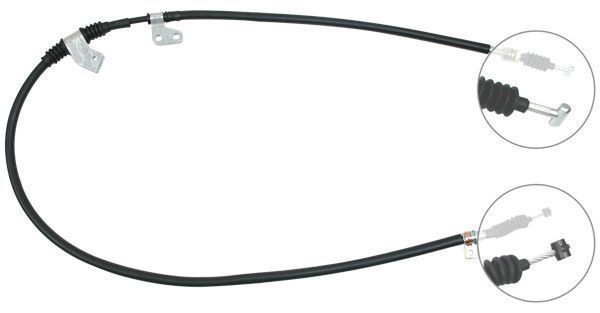 A.B.S. Håndbremsekabel k11187 for MAZDA
