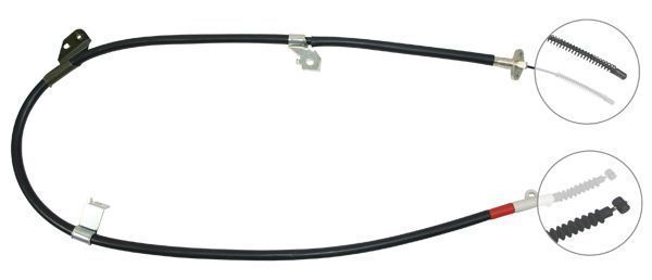 A.B.S. Håndbremsekabel k15067 for NISSAN