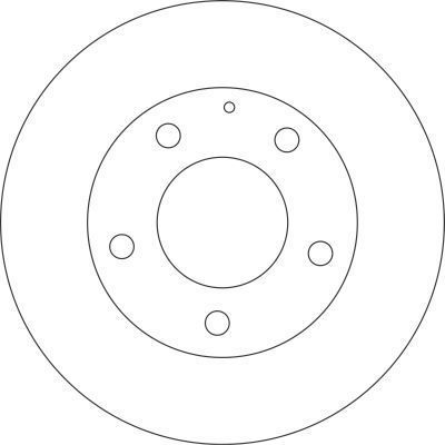 A.B.S. Bremseskive 16676 ventileret 276mm 28mm for MAZDA