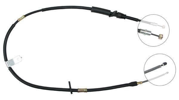 A.B.S. Håndbremsekabel k14037 for HYUNDAI