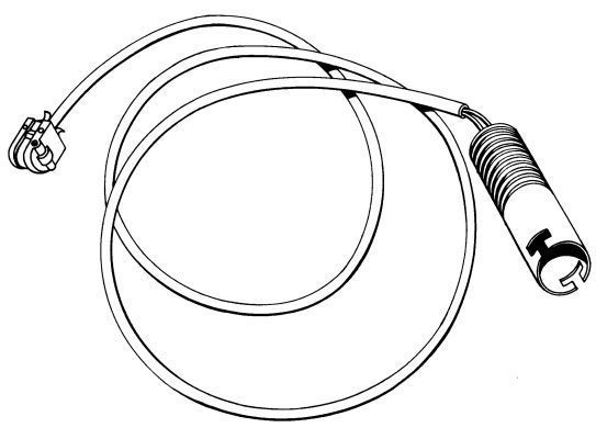 A.B.S. Slidindikator, bremsebelægning 39514 for BMW