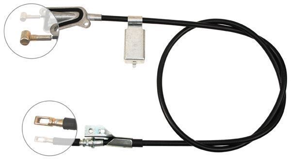 A.B.S. Håndbremsekabel k19837 for NISSAN