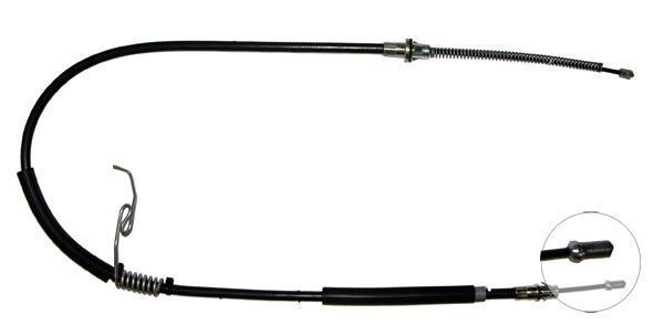 A.B.S. Håndbremsekabel k17858 for FORD