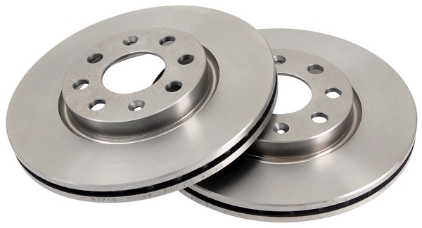 A.B.S. Bremseskive 17710 ventileret 257mm 22mm for OPEL VAUXHALL FIAT