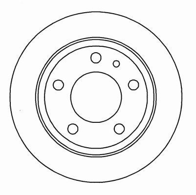 A.B.S. Bremseskive 16254 fuld 300mm 10mm for BMW