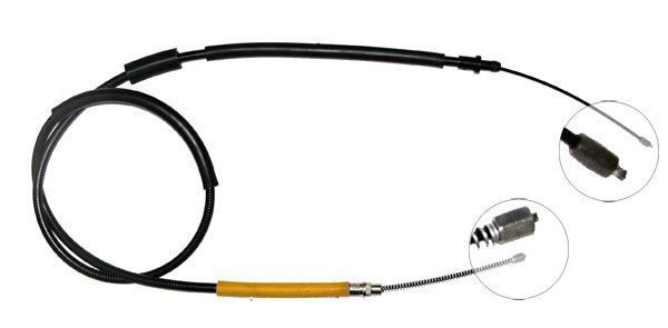 A.B.S. Håndbremsekabel k15507 for PEUGEOT
