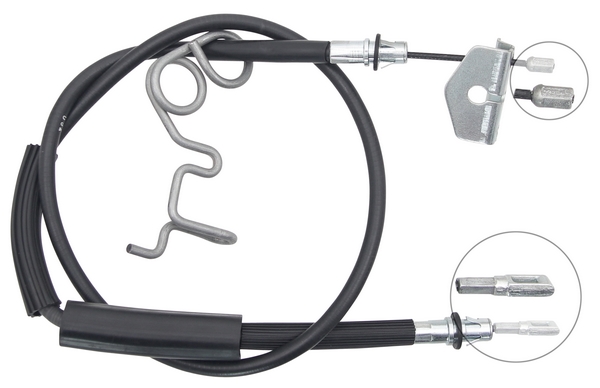 A.B.S. Håndbremsekabel k12102 for CHRYSLER LANCIA FIAT / LANCIA