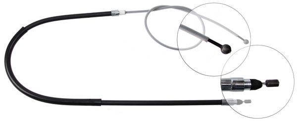 A.B.S. Håndbremsekabel k19026 for BMW