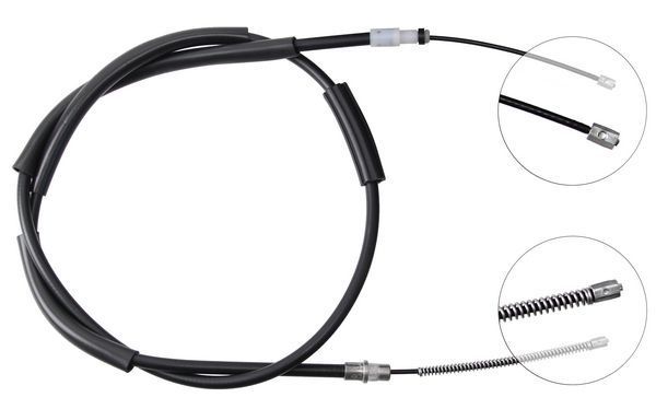 A.B.S. Håndbremsekabel k12167 for PEUGEOT