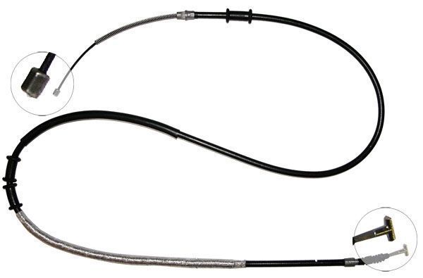 A.B.S. Håndbremsekabel k18028 for FIAT