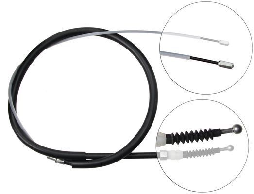 A.B.S. Håndbremsekabel k13576 for VW VAG