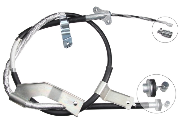 A.B.S. Håndbremsekabel k17098 for OPEL VAUXHALL