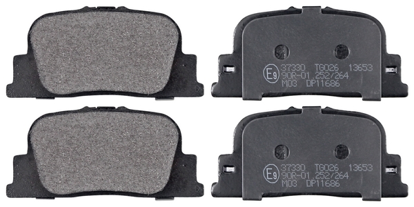 A.B.S. Bremseklodser 37330 for BYD GEELY TOYOTA LEXUS LIFAN
